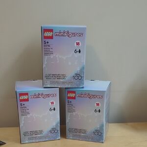 LEGO Minifigures Series 18  Unopened 18 Blind Bags In Total.